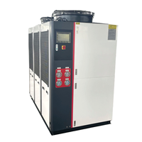 Groupes frigorifiques à refroidissement par air à quatre compresseurs scroll de 40 CV, 30 tonnes, 120 kW