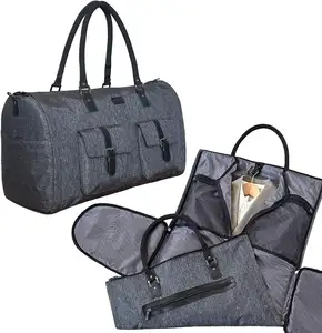 Benutzer definierte Luxus faltbare Fitness-Gepäck Cabrio Seesack Anzug Carry On Travel Garment Bag