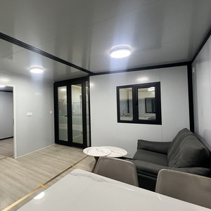Vente chaude Maison mobile moderne en conteneur ignifuge et résistant <span class=keywords><strong>à</strong></span> l'humidité Panneau sandwich Cuisine Salle de bain Bureau Bâtiment Appartement - Product Image 5