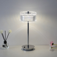 Lampe de bureau LED tactile à intensité variable, design nordique contemporain, en métal réglable, pour la maison, le bureau, l'étude, la chambre d'hôtel