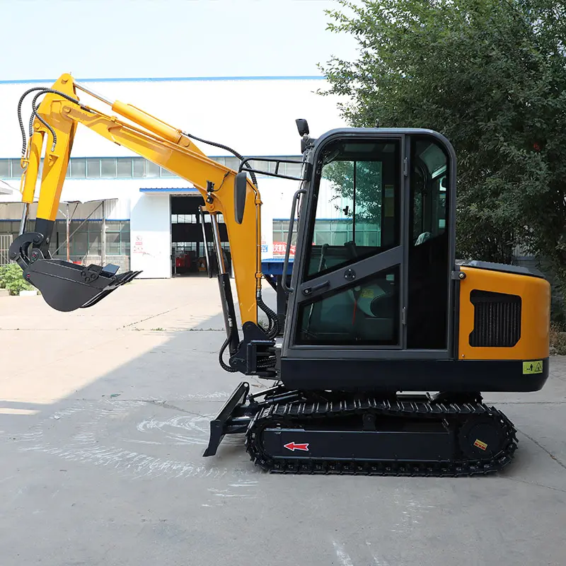 Trung Quốc bán buôn Micro máy xúc 1t 1.5t 1.7 tấn Mini Digger Mini Máy xúc để bán