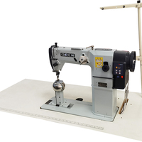 Machine à coudre industrielle pour la fabrication de perruques avec pied marcheur, multifonctionnelle, en acier inoxydable RN-810JF
