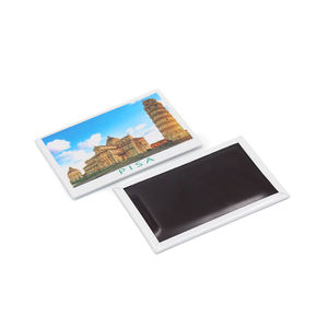 Aimants de réfrigérateur en fer blanc à impression personnalisée bon marché réfrigérateur paysage touristique <span class=keywords><strong>Photo</strong></span> Souvenir aimant de réfrigérateur en fer blanc personnalisé - Product Image 1