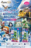 Pack de cartes Gemmes Pokémon TCG Vol.5 en chinois simplifié, pack booster, cartes à collectionner