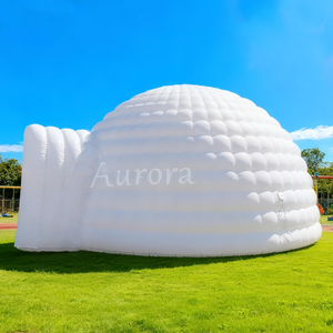 Cabina inflable gigante con luz LED, carpa Domo para <span class=keywords><strong>casa</strong></span> con ventilador incorporado e impermeable para fiestas, marquesina, eventos <span class=keywords><strong>de</strong></span> club nocturno - Product Image 1