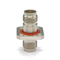 2.4-KFKG Kit d'adaptateur coaxial RF Onde millimétrique 2.4 BNC TNC Adaptateur de montage UHF Connecteurs RF