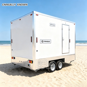 OEM Public Shower Rooms Luxury Restroom Portable Mobile Park Toilet <b>Trailer</b> For Sale - Product Image 6