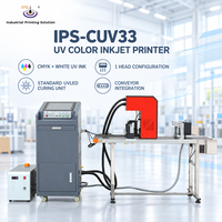 Imprimante numérique à jet d'encre UV IPS-CUV33 pour emballages flexibles, imprimante Pij, machine d'impression numérique UV hybride