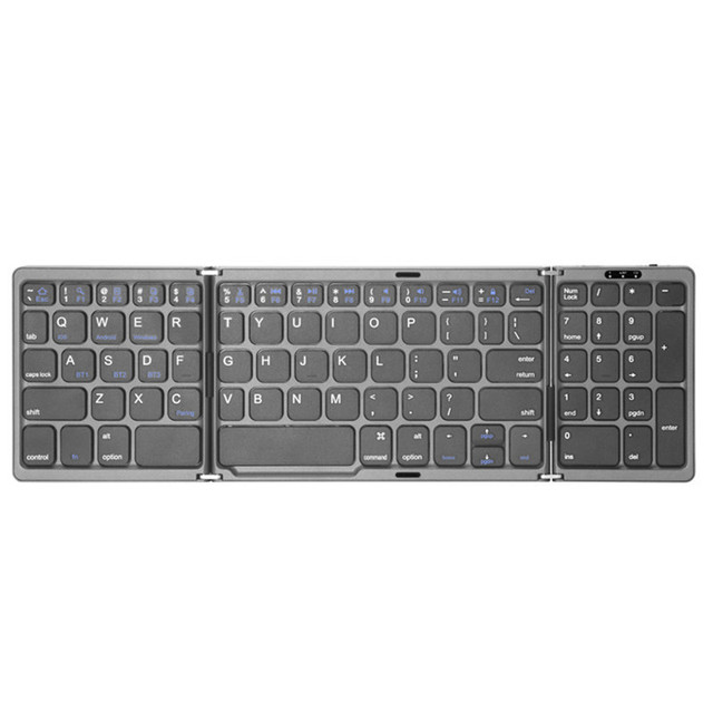 Factory Direct Sale Wireless Bluetooth Keyboard, Portable, Three Channel Mobile Phone, Tablet, Universal