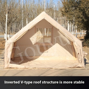 6 tienda <span class=keywords><strong>de</strong></span> campaña inflable plana al aire libre para acampar durante la noche a prueba <span class=keywords><strong>de</strong></span> lluvia cálido techo <span class=keywords><strong>de</strong></span> campamento techo protección solar cabaña <span class=keywords><strong>de</strong></span> <span class=keywords><strong>campo</strong></span> - Product Image 2