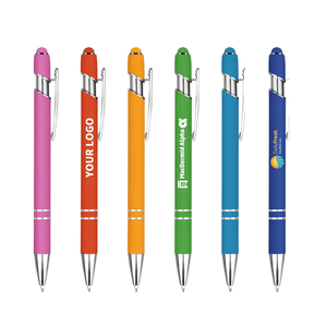 Penna a Sfera in Metallo di Lusso Personalizzabile con Logo, Punta da 1.0mm, Articolo di Cancelleria per Ufficio - Product Image 1
