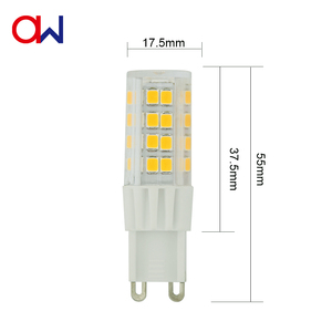 Factory Wholesale LED Light Bulbs PC+Ceramics 3.5W AC 120V No Flicker Dimmable G9 LED Small Bulb - Product Image 5
