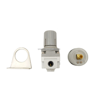 Régulateur de pression d'air manuel de haute qualité (réducteur de pression) pour outils pneumatiques dentaires avec manomètre