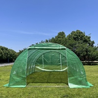 Kit de serre métallique commerciale de 400*230 cm avec protection UV et caractéristiques écologiques pour une utilisation en jardin