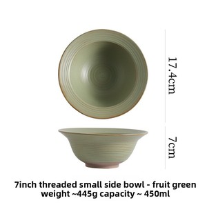 Cuenco cónico grande comercial transfronterizo para <span class=keywords><strong>Amazon</strong></span>, cuenco japonés de cerámica para fideos y sopa para olla caliente picante y <span class=keywords><strong>herramientas</strong></span> para hierbas y especias - Product Image 2