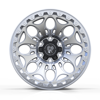 Jantes en aluminium sur mesure 5x150 6x139.7, finition argent, concaves profondes, pour véhicules tout-terrain et de tourisme