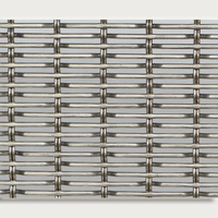 Maille tissée architecturale en fil d'acier inoxydable sur mesure XY-1238, épaisseur 4,45 mm, couleur personnalisée, murs décoratifs de luxe modernes pour hall d'entrée