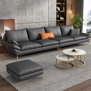 Sofá sin hueso de tela de lujo moderno, juego de muebles de tres asientos para sala de estar, juego de sofás para el hogar de lujo - Product Image 3