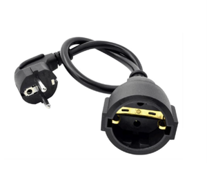 <span class=keywords><strong>Cable</strong></span> Adaptador de Enchufe Estándar Estadounidense NEMA5-15P a Enchufe Hembra Europeo CEE 7/7 Schuko de 15A, <span class=keywords><strong>Cable</strong></span> de Extensión de Alimentación para UPS/PDU - Product Image 4