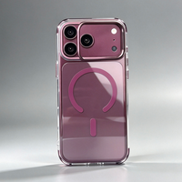 JOYPORODO B569 Coque Magnétique Transparente avec Anneau N52 pour iPhone 17/18 Pro & Pro Max 2000GS Anti-Rayures Vente en Gros