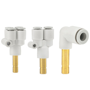 Nouveaux raccords pneumatiques à changement rapide KQ2X KQ2XD KQ2U KQ2L, coudes et réducteurs de diamètre pour tuyaux en cuivre, pour fluides pneumatiques - Product Image 2