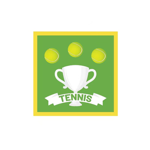 ชุดจานกระดาษ ผ้าเช็ดปาก และอุปกรณ์จัดเลี้ยงธีมเทนนิส DAMAI ขายดี สำหรับ 10 ท่าน - Product Image 5