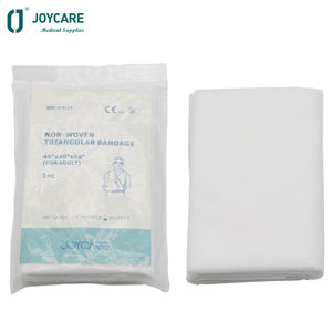 ผ้าพันแผลทางการแพทย์ทางการแพทย์ CE ISO 30-40 GSM ชุดปฐมพยาบาลสำหรับผู้ใหญ่เด็กไหล่สามเหลี่ยม2แบบปลอดภัย - Product Image 1