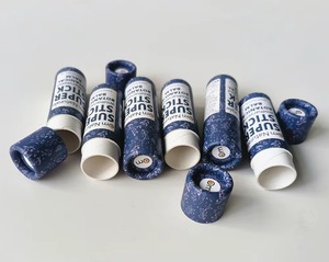 หลอดกระดาษคราฟท์ธรรมชาติขนาด5กรัมหลอดกระดาษลิปบาล์มแบบดันทรงเป็นมิตรต่อสิ่งแวดล้อม - Product Image 5