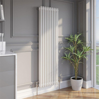 Radiateur vertical OEM à trois colonnes, tube rond de 25 mm, pour chambre à coucher, chauffage central hydronique, radiateur à eau pour chauffage central