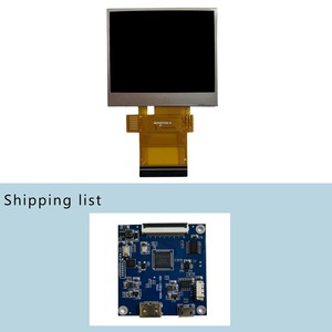 Électronique grand public Écran LCD IPS 800 nits Module d'affichage LCD extérieur Vs20127C40H 2 pouces 480x360 Affichage carré avec carte HD-MI - Product Image 5