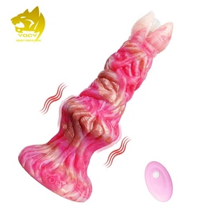 YOCY Alien Flower Anal Plug Vibrator 6.8cm Thick Knot Silicone <b>Dildo</b> for Woman 10 Mode Bullet Vibrators Sex Toy for 18+ - Product Image 1