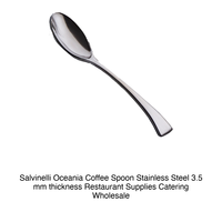 Cuillère à café Salvinelli Oceania en acier inoxydable 18/10, épaisseur 3,5 mm