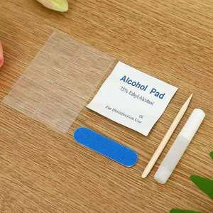 Uñas Postizas Cortas de Ojo de Gato Verde, 30 Piezas, Reutilizables, Personalizadas, OEM, ODM, Venta al Por Mayor de Fábrica - Product Image 6
