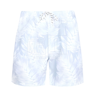 Wholesale Custom <b>Men's</b> Sublimation Shorts Polyester/Cotton Mid Waist Elastic Closure Quick-Drying Stretch Fitness Running - Product Image 1