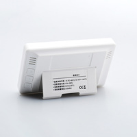 PT-10 Pengukur Suhu dan Kelembapan Digital Higrometer Termometer Dalam Ruangan LCD Besar Dapat Diletakkan atau Dipasang dengan Perekat -10~60 ℃   10-90%RH