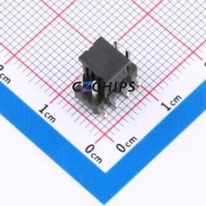 A254US-WS04P-PC075 Pin Header SMD,P=2.54mm Connector 2x4P Square Hole Double Row 8P - Product Image 1