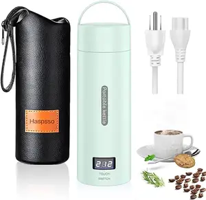 Reise-Wasserkocher-Kleiner tragbarer Mini-Tee-Kaffee-Warmwasser kessel Wasserkocher für Reisen und Arbeiten mit Tassen tasche