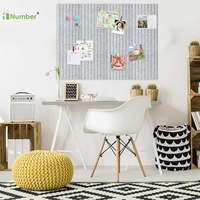 Gros Alternative Grand Bureau Personnalisé Liège Coffre-fort Amovible Avis Tableau D'affichage École DIY Chambre Feutre Pin Conseil Murs Tuile