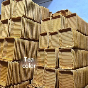 Cesto Espositore per Frutta in Stile INS in Plastica Imitazione, Cesto Intrecciato a Mano per Pane e Snack, Cesto da Supermercato - Product Image 4
