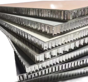 Building Interior / Exterior Wall <strong>Cladding</strong> Decoration Alu Alloy Skin PVDF Aluminium <strong>Honeycomb</strong> Core Composite <strong>Panels</strong> <strong>Suppliers</strong> - Product Image 4