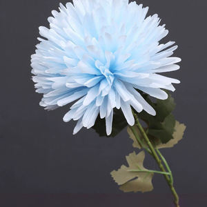 Arreglo de Orquídea Azul de lujo, maceta de cerámica, guirnalda de glicinia azul Artificial para decoración de techo de boda, Día de la madre, Navidad - Product Image 2