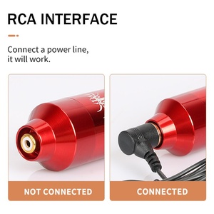 เครื่องสักโรตารี่ 4 สี แบบ RCA สำหรับงานเพ้นท์ลายเส้นและลงสีบนร่างกาย ใช้สำหรับงานสักถาวร - Product Image 5
