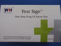 Premier signe populaire urine drogue d'abus Dipcard Test avec approbation CE