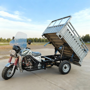 Tricycle à essence à trois roues 200cc avec benne basculante, véhicule de transport agricole - Product Image 1