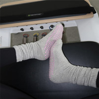 Logo personnalisé antidérapant de haute qualité personnalisé Scrunch Yoga Pilates Grip Chaussettes femmes Pilates Yoga personnalisé Slouch Chaussettes avec poignée