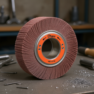 Disco Abrasivo de Tela Corundum Ttake de 165x50x54 mm con Orificio para Pulir Metal - Product Image 3