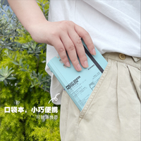 Cahiers de reliure de poche A7 de petite taille avec séparateurs cahiers planificateur quotidien