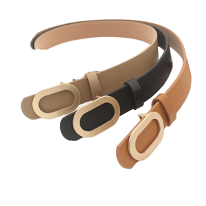<span class=keywords><strong>Ceinture</strong></span> en cuir PU tendance en gros, boucle en alliage, largeur 2,8 <span class=keywords><strong>cm</strong></span>, longueur <span class=keywords><strong>105</strong></span> <span class=keywords><strong>cm</strong></span>, <span class=keywords><strong>ceinture</strong></span> multicolore pour femmes - Product Image 1
