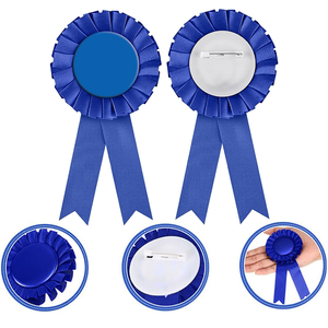 Hight Chất Lượng Biểu Tượng Tùy Chỉnh Trống Màu Nút Pins Thiết Lập Motivational Hoa Hồng Giải Thưởng <span class=keywords><strong>Ribbon</strong></span> Huy Hiệu Với Móc Cho Các Sự Kiện - Product Image 2