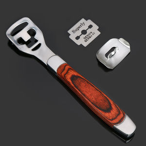 Lima de acero inoxidable y herramienta para talones, cuchillo raspador para callos y piel muerta, piedra de pulido para reparación de pies - Product Image 4